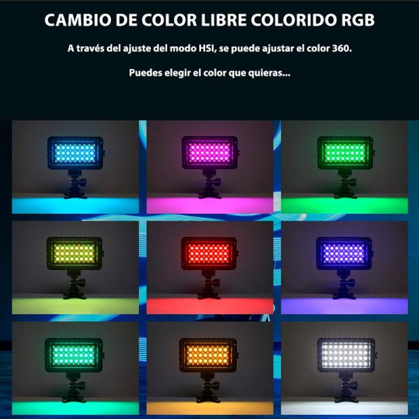 LED VILTROX RB10  RGB WITH DISPLAY - Image 2