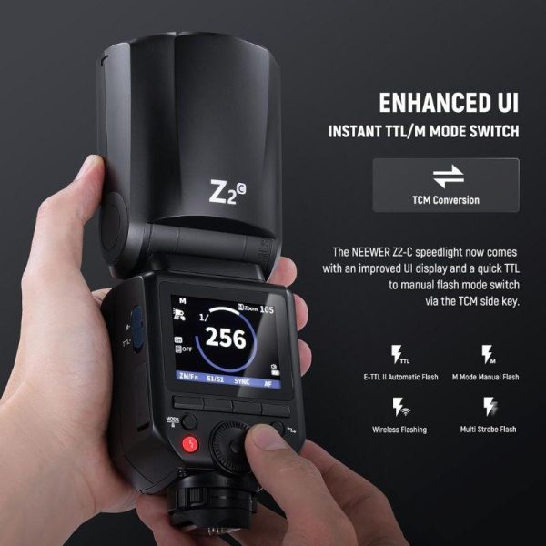 NEEWER FLASH Z2-C SPEEDLITE P/CANON - Image 3