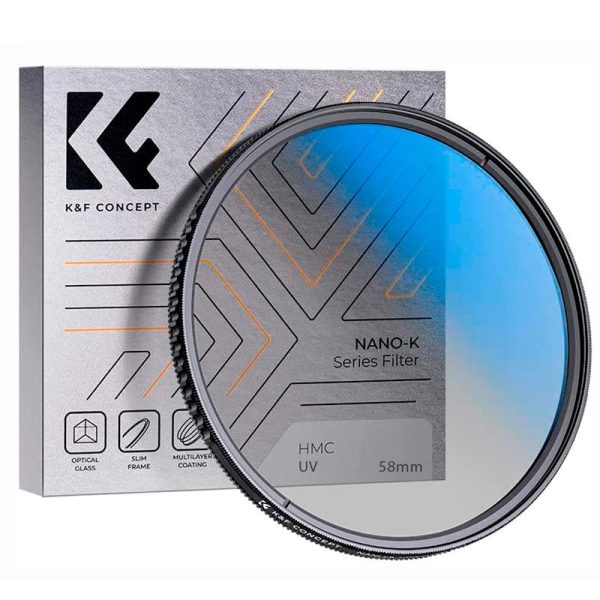 FILTRO UV MC K & F CONCEPT 58MM