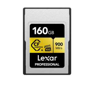 MEM CF EXPRESS 160GB LEXAR PROF TIPO A GOLD SERIES 900-800MB/S