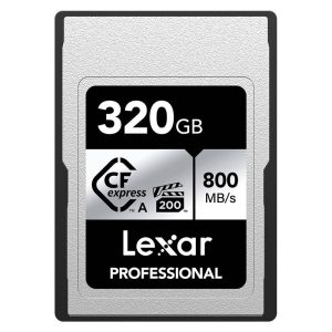 MEM CF EXPRESS 320GB LEXAR PROF TIPO A SILVER SERIES 800-700MB/S