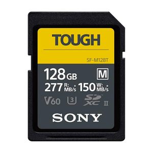 MEM SD 128GB SONY SF-M TOUGH 277-150MB U3 V60 (SF-M128T/T1)
