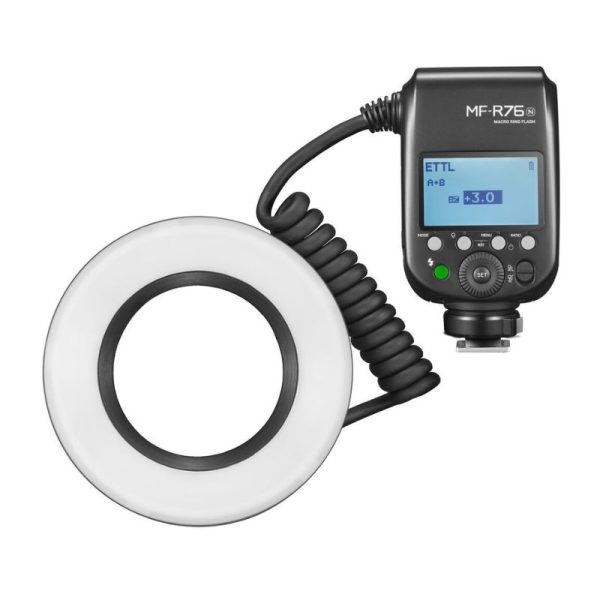 FLASH CIRCULAR MACRO GODOX MF-R76N P/ NIKON