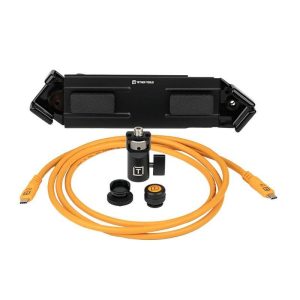 CABLE USB-C TETHER TOOLS 10GBPS 1.8M NARANJA + SOPORTE TABLET 6" - MTATS