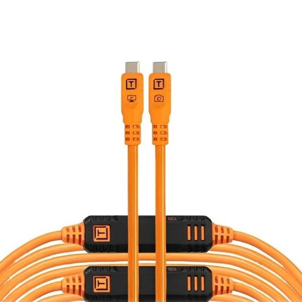 CABLE USB-C TETHER TOOLS TETHERPRO 10GBPS 9.4M NARANJA -CUC31G2-ORG