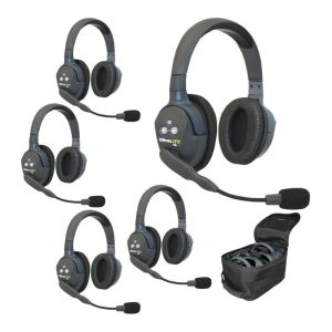 INTERCOM EARTEC UL5D 5-PERSON FULL-DUPLEX WIRELESS INTERCOM