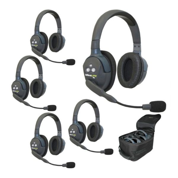 INTERCOM EARTEC UL5D 5-PERSON FULL-DUPLEX WIRELESS INTERCOM