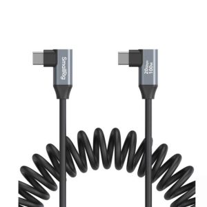 SMALLRIG USB-C (ANGLED) TO USB-C (ANGLED) COILED DATA CABLE 4793
