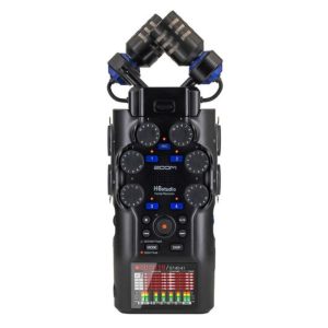GRAVADOR ZOOM H6 STUDIO 4XLR/TRS
